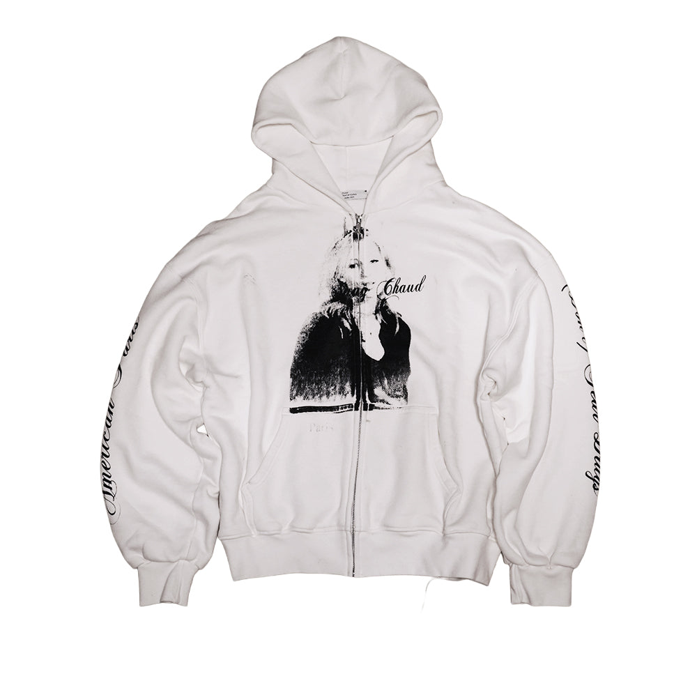 SANG CHAUD ART GALLERY PARIS ZIP HOODIE