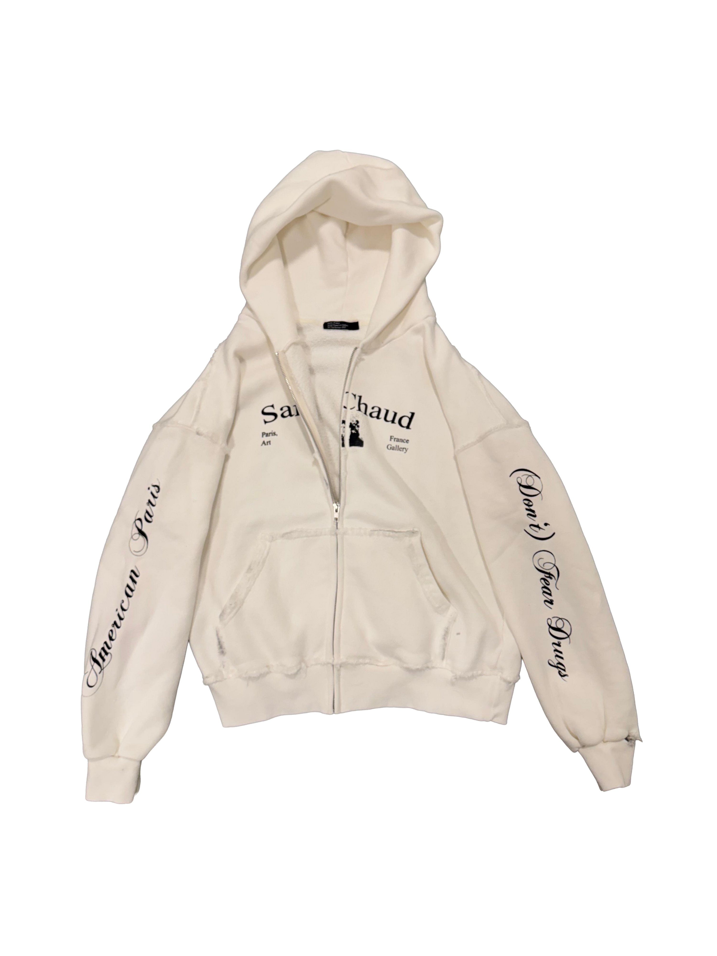 1 OF 1 SANG CHAUD ART GALLERY ZIP HOODIE
