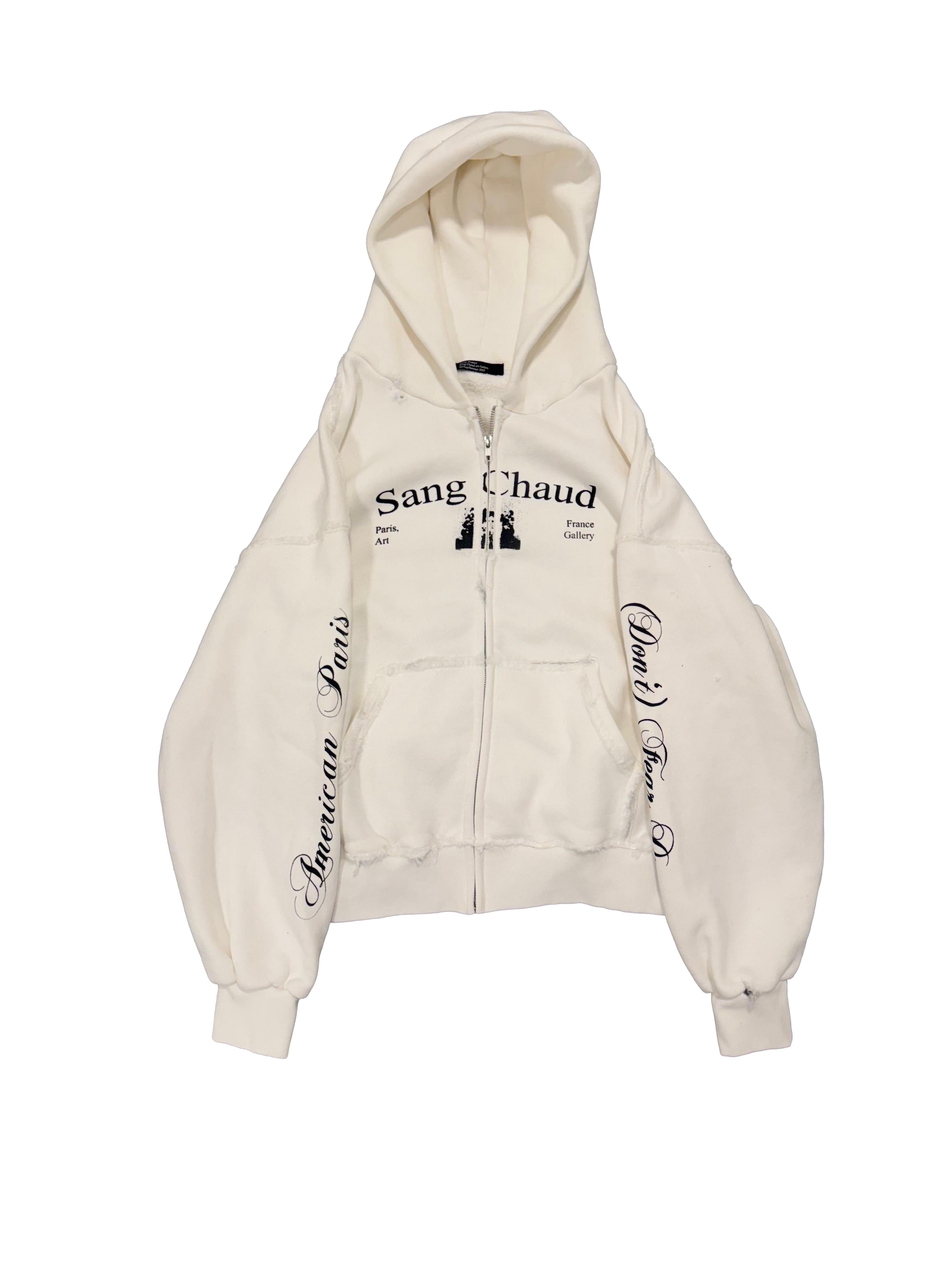 1 OF 1 SANG CHAUD ART GALLERY ZIP HOODIE
