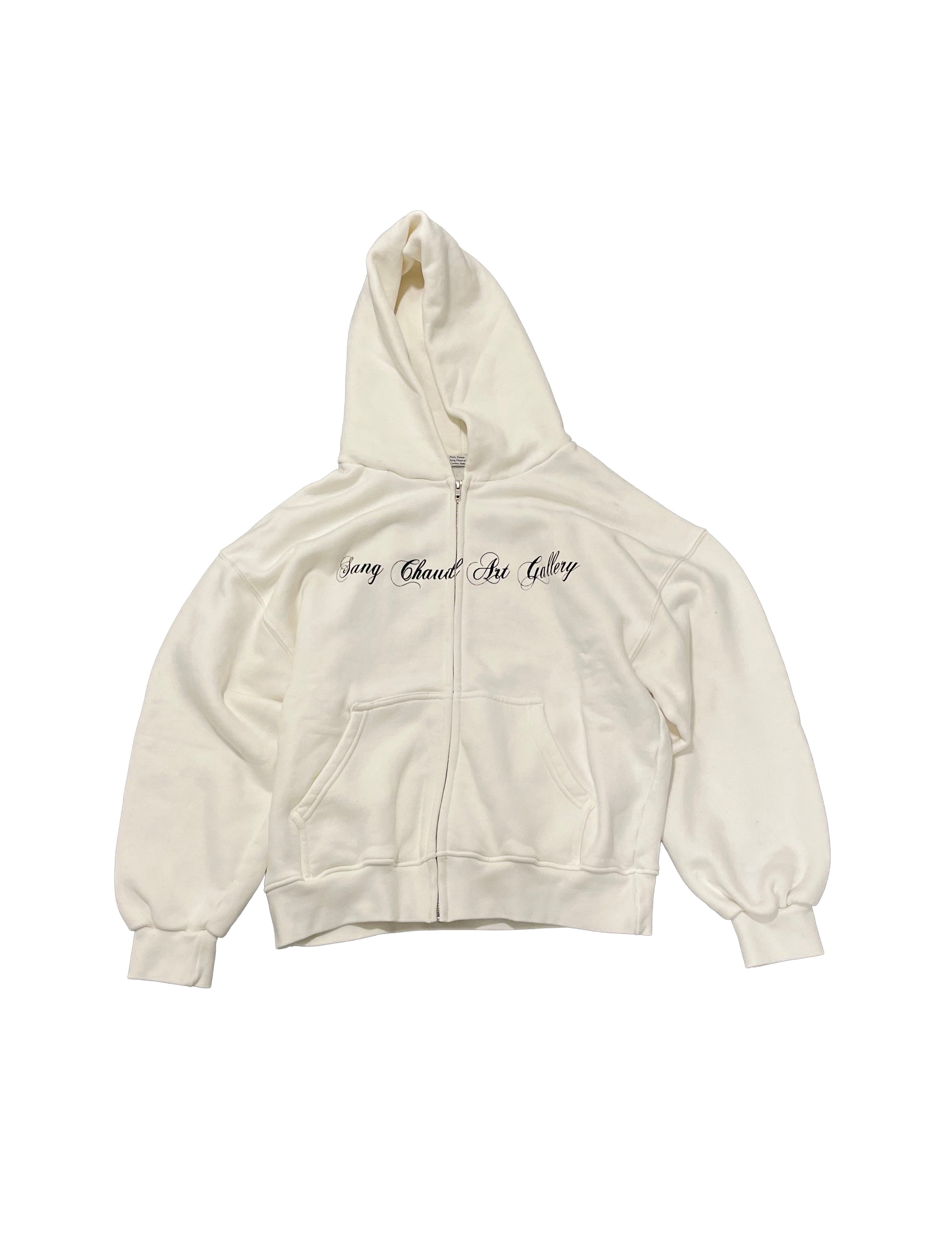 1 OF 1 SANG CHAUD ART GALLERY COWBOY JUNKIE  PLAYLIST ZIP HOODIE 02