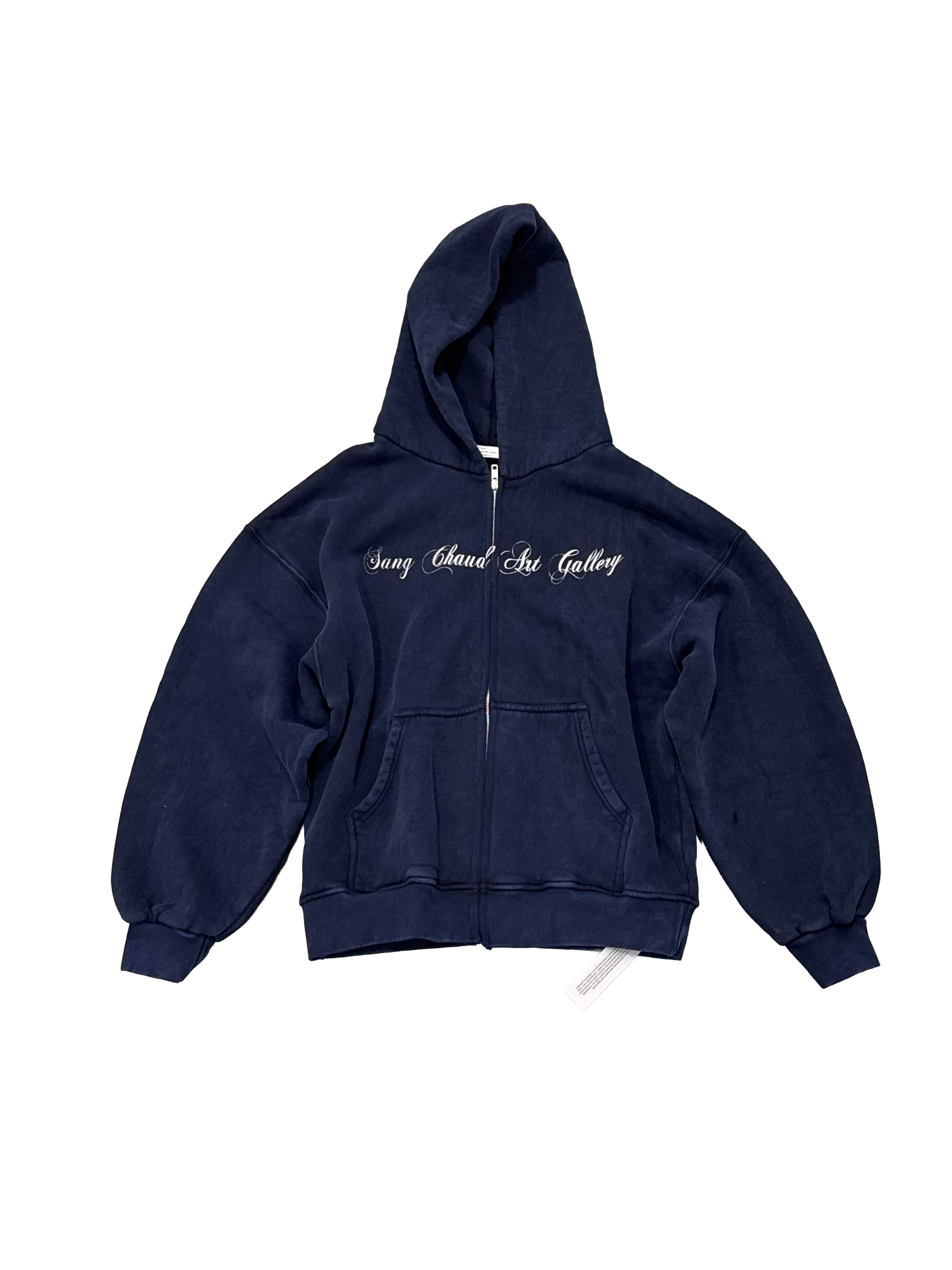1 OF 1 SANG CHAUD ART GALLERY COWBOY JUNKIE PLAYLIST ZIP HOODIE