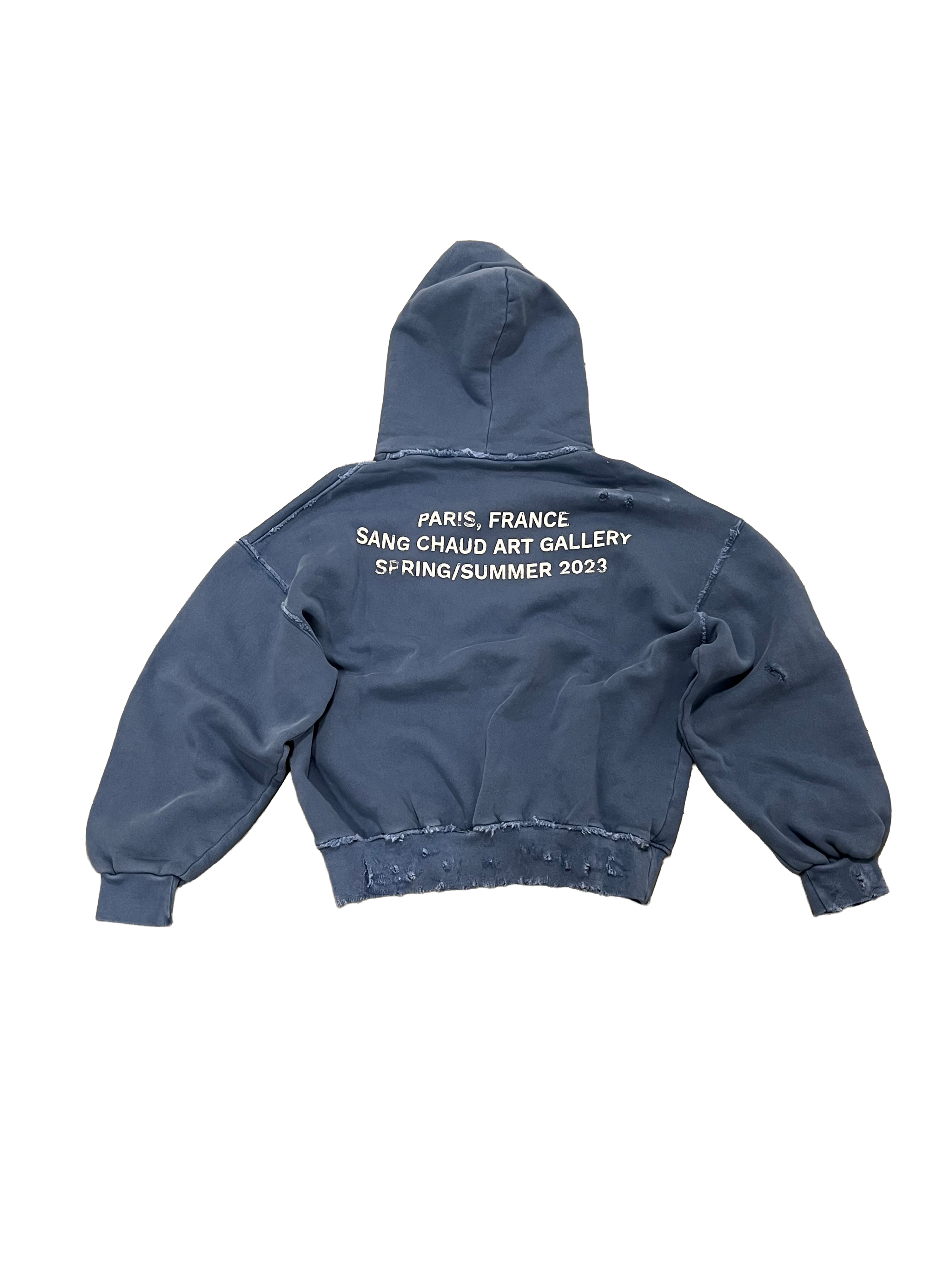 1 OF 1 SANG CHAUD ART GALLERY ARCHIVE DOUCMENT HOODIE