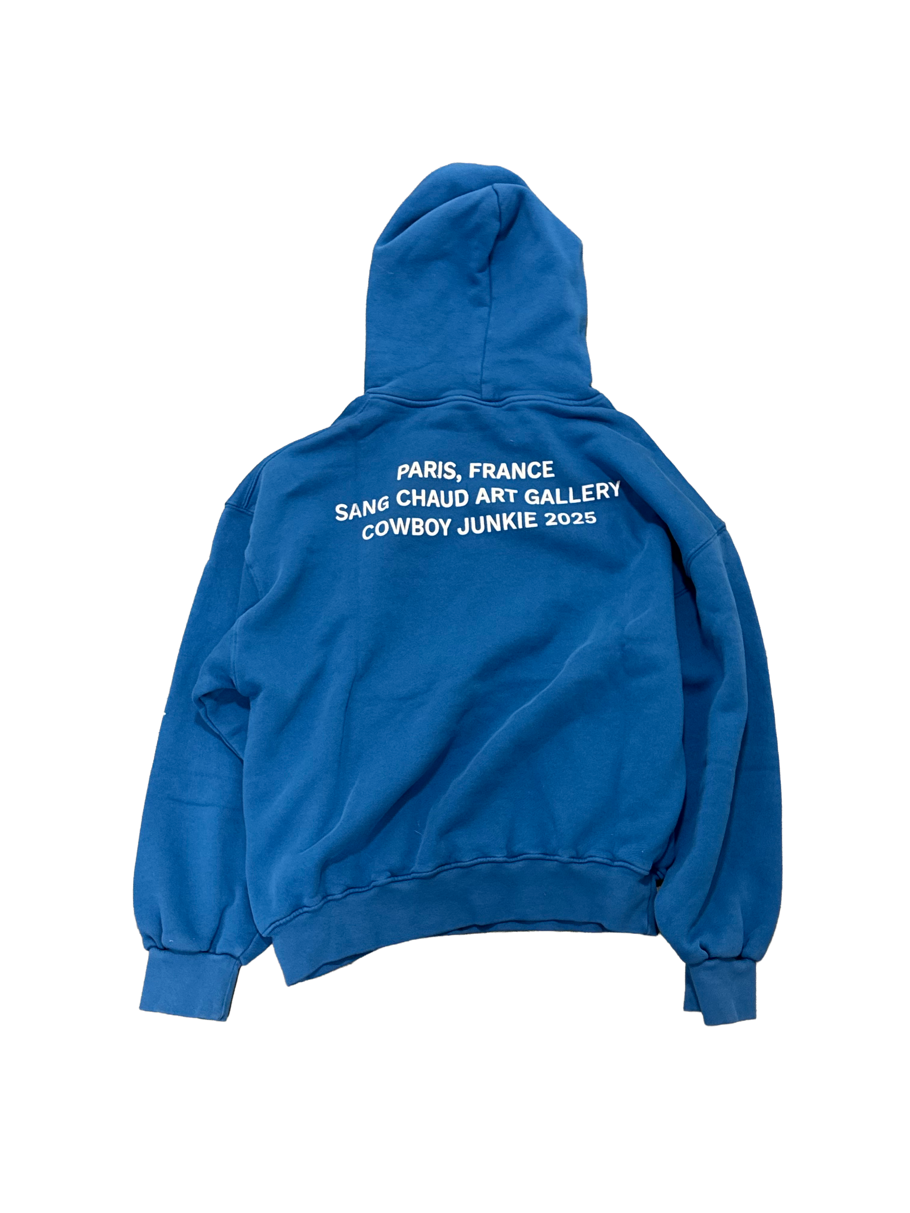 1 OF 1 SANG CHAUD ART GALLERY COWBOY JUNKIE LOGO HOODIE