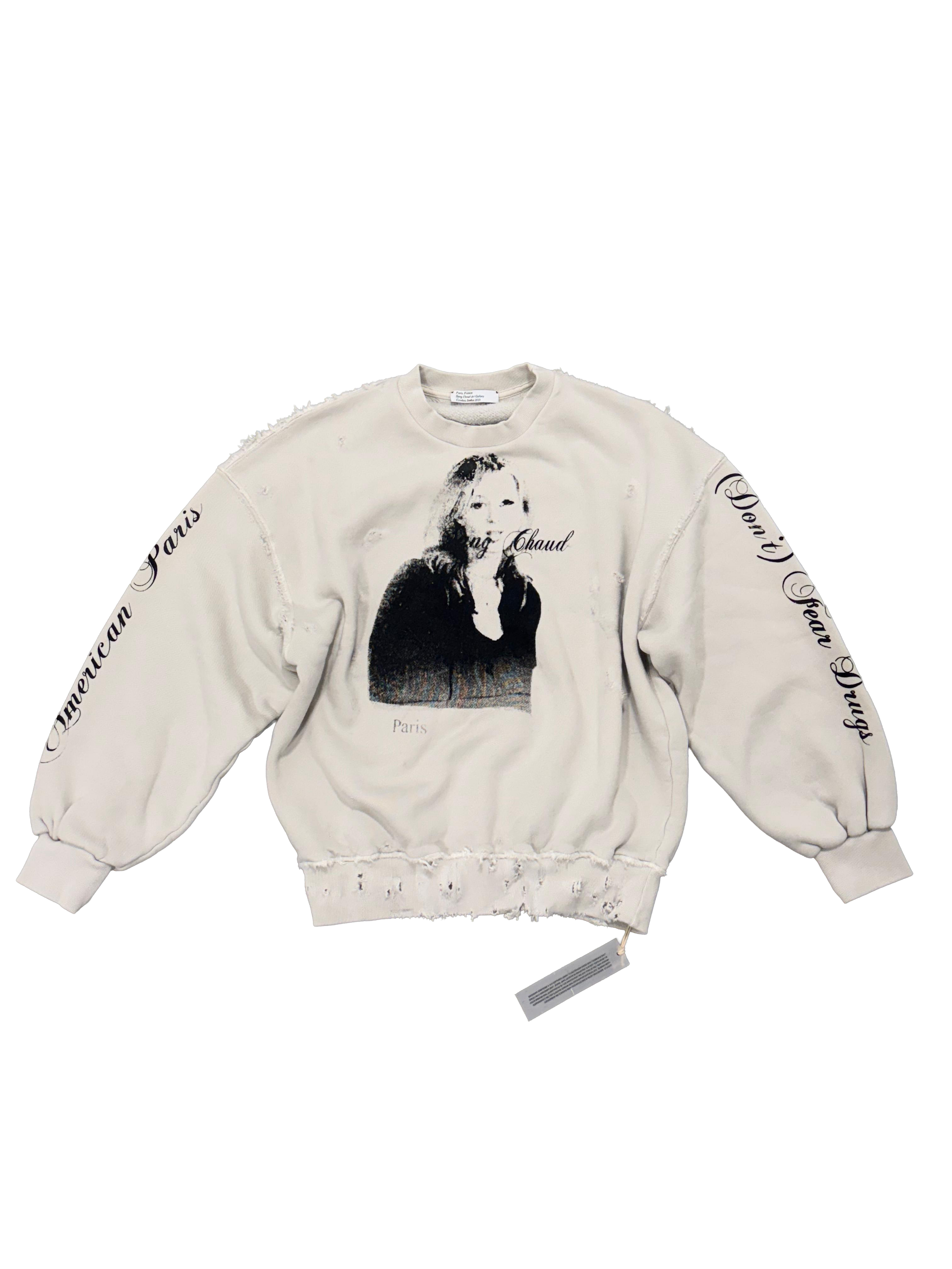1 OF 1 SANG CHAUD ART GALLERY PARIS SWEATER