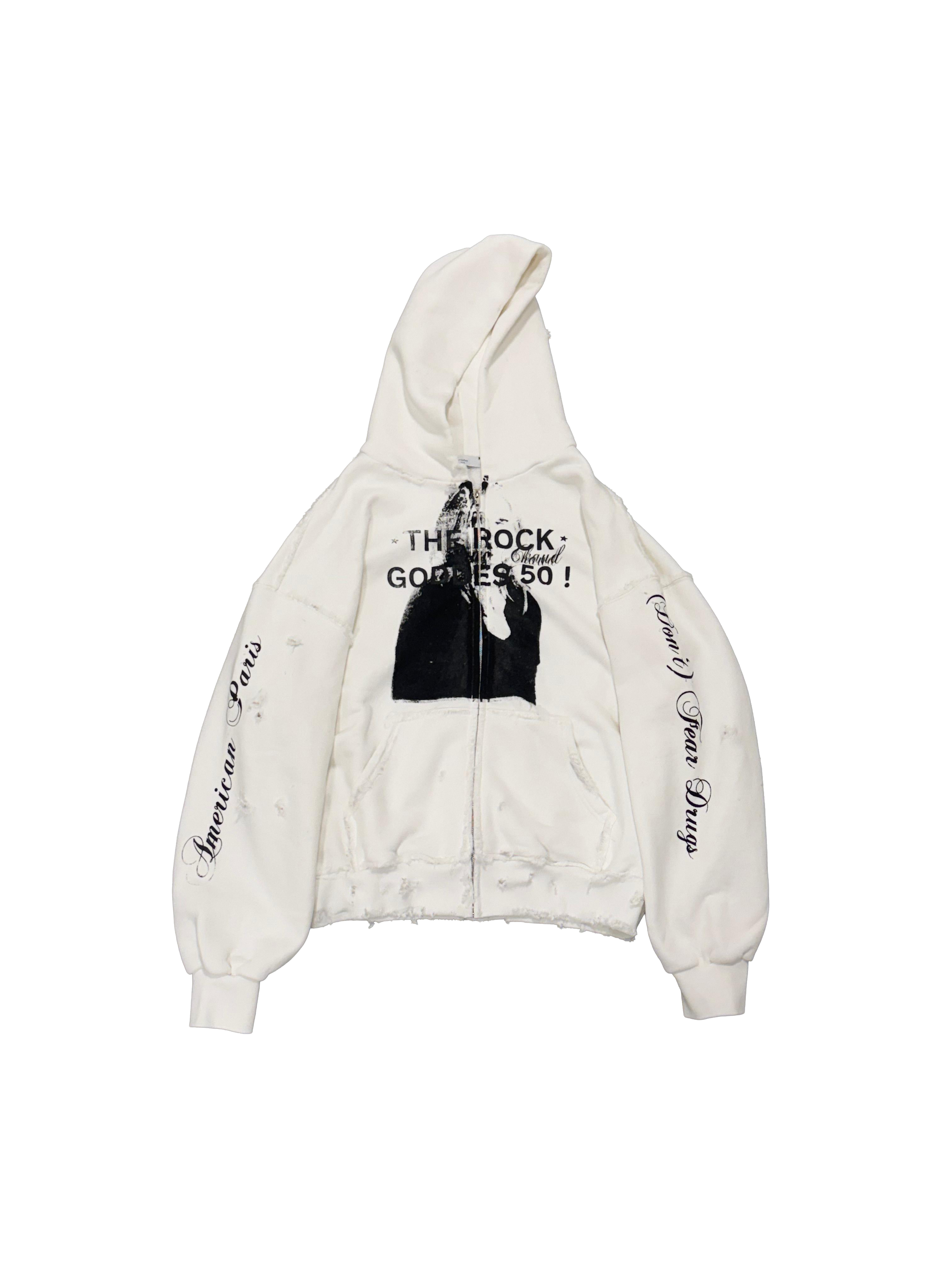 1 OF 1 SANG CHAUD ART GALLERY PARIS ZIP HOODIE