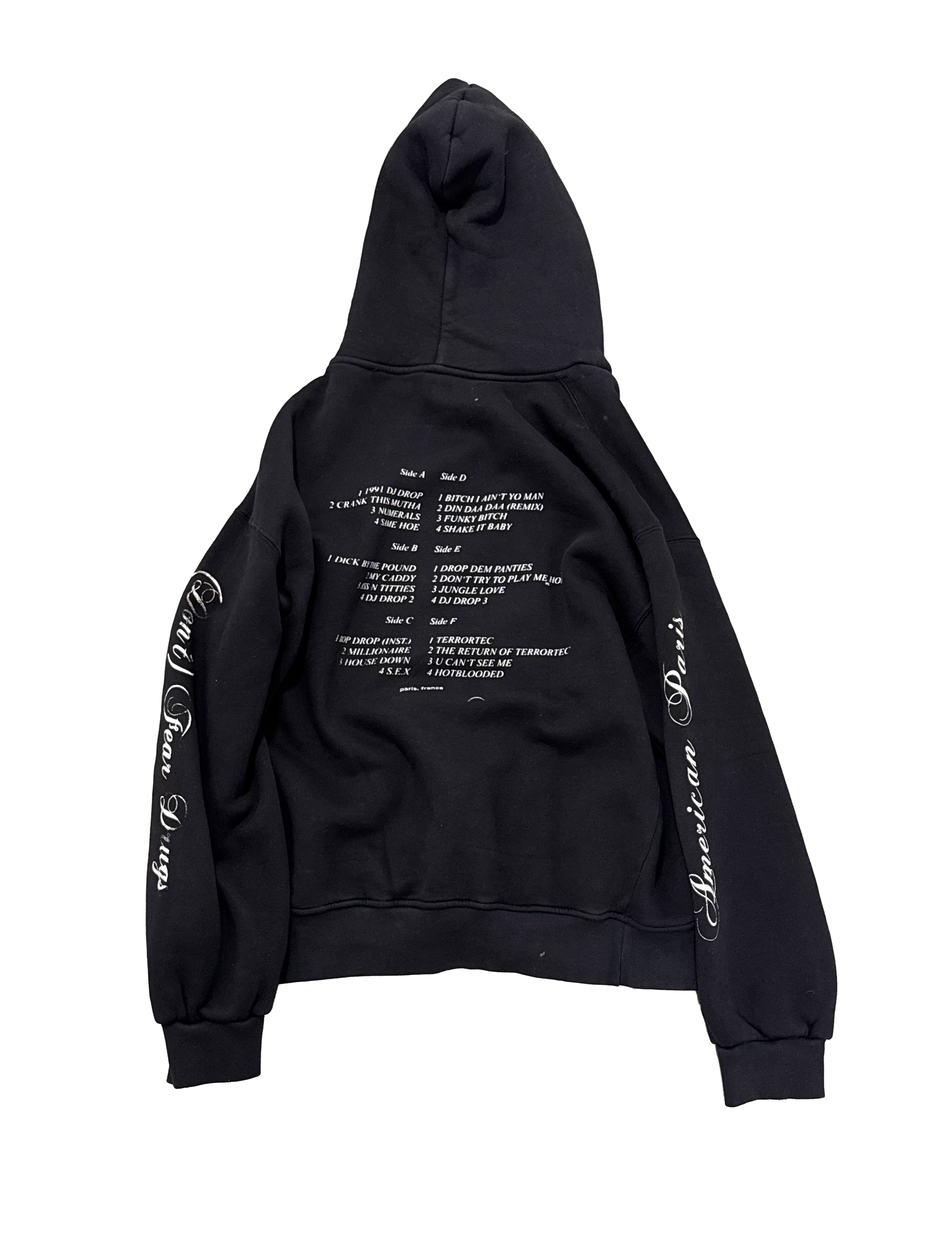 1 OF 1 SANG CHAUD ART GALLERY COWBOY JUNKIE TERRORTEC ZIP HOODIE 02