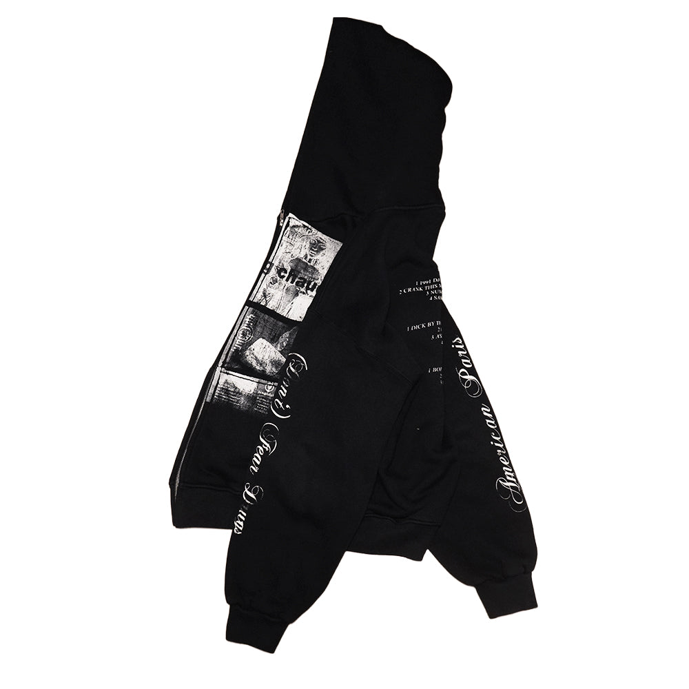 1 OF 1 SANG CHAUD ART GALLERY COWBOY JUNKIE TERRORTEC ZIP HOODIE 02
