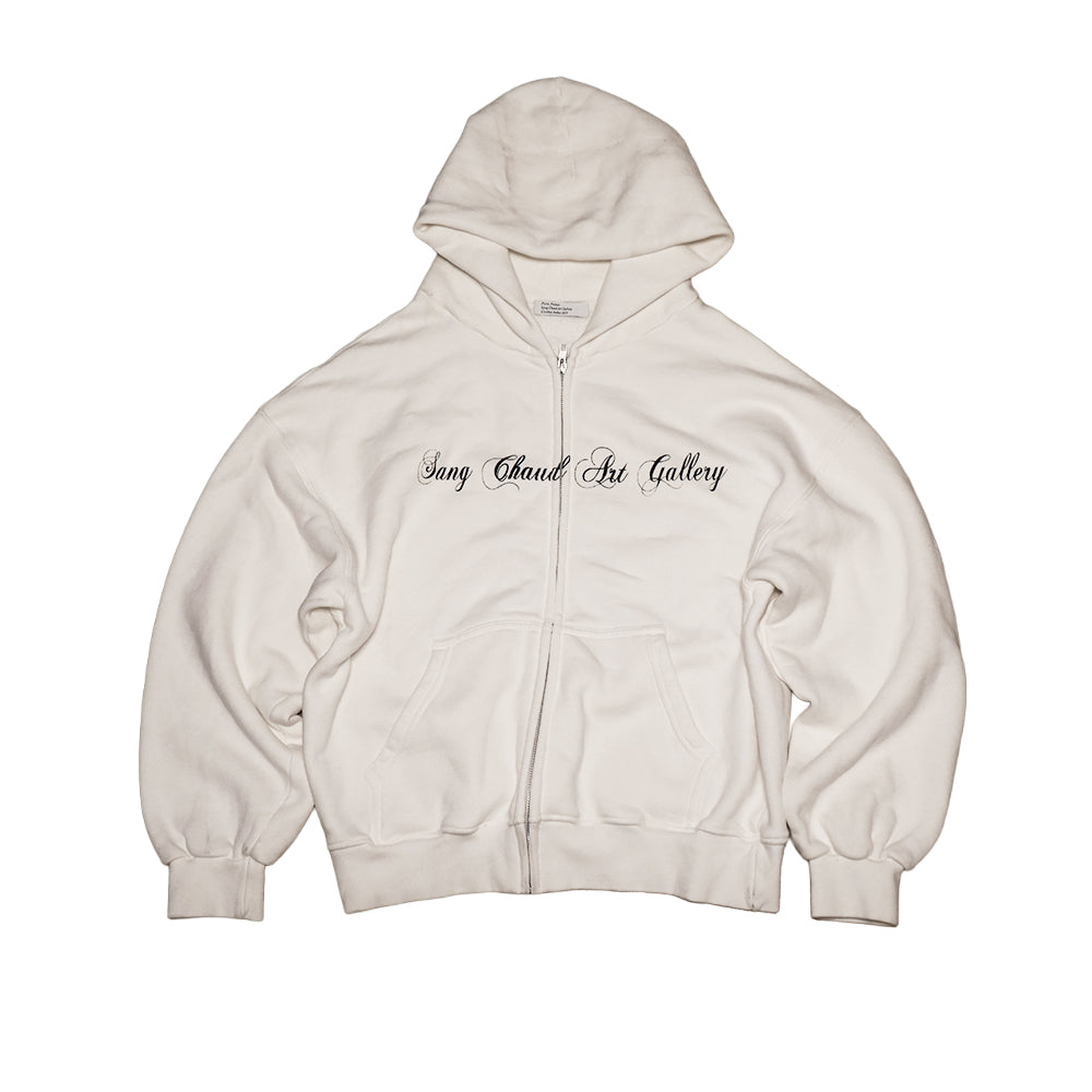1 OF 1 SANG CHAUD ART GALLERY COWBOY JUNKIE  PLAYLIST ZIP HOODIE 02