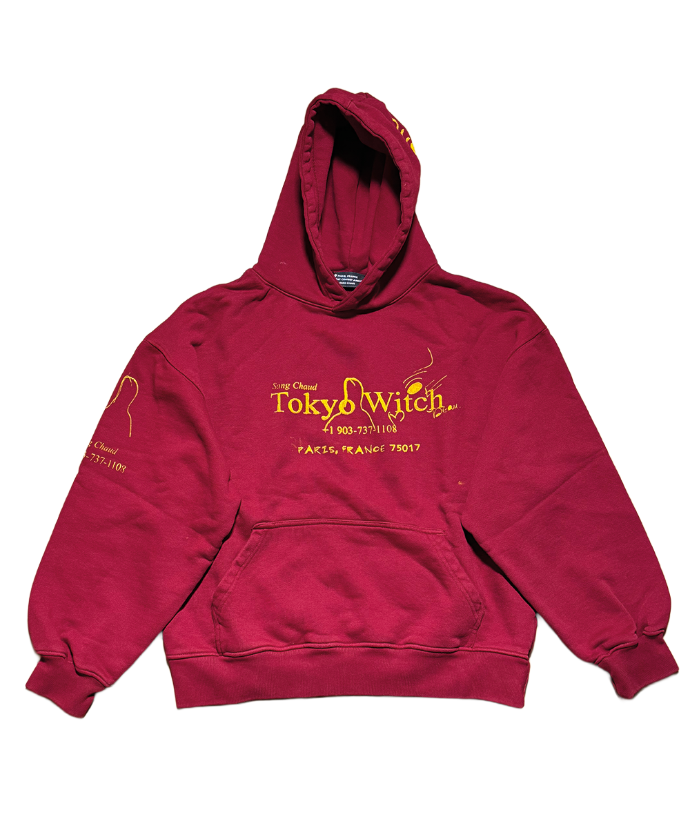 1 of 1 Tokyo Witch Beau Hoodie Red/Yellow