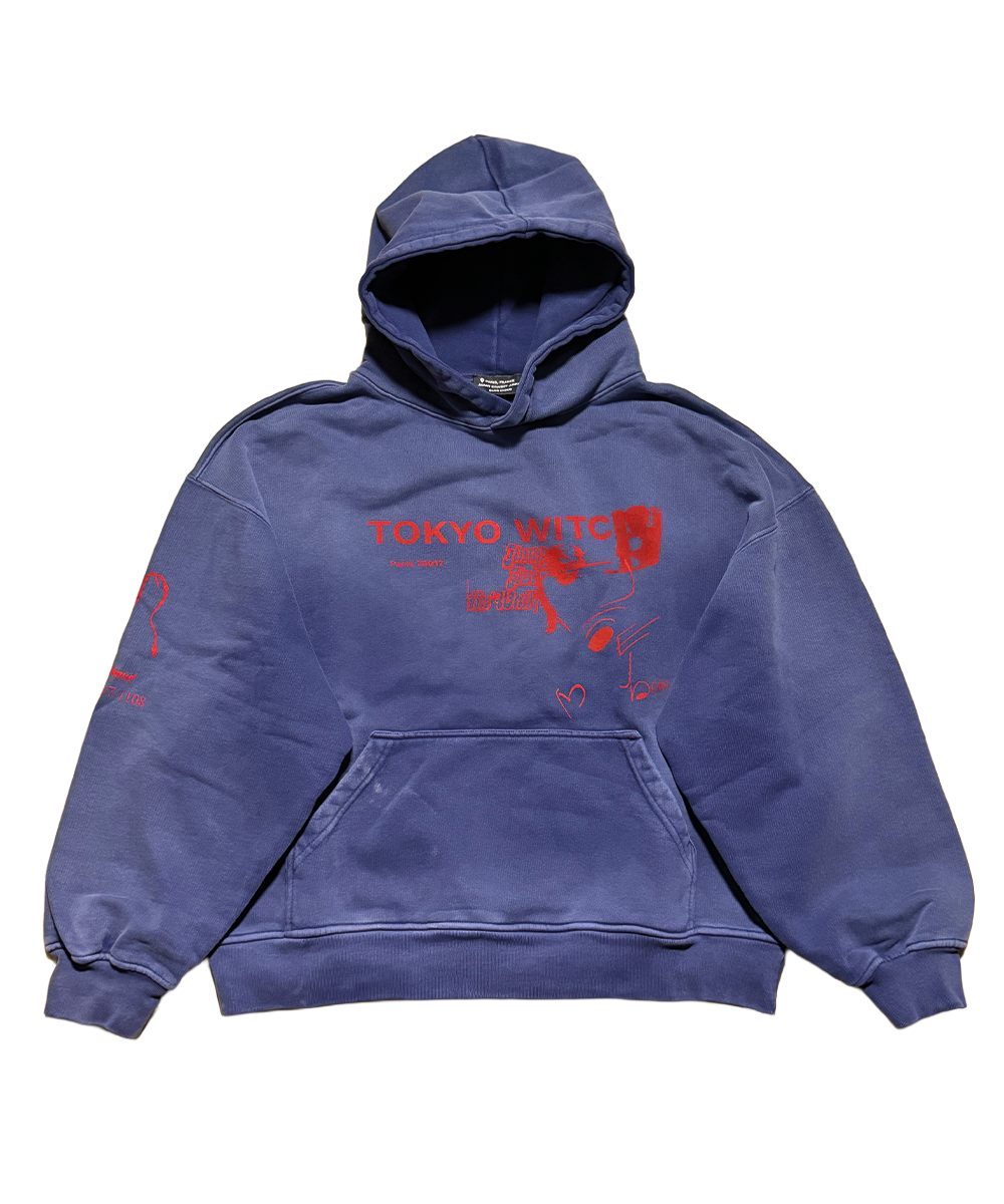 1 of 1 Tokyo Witch Beau Hoodie Blue