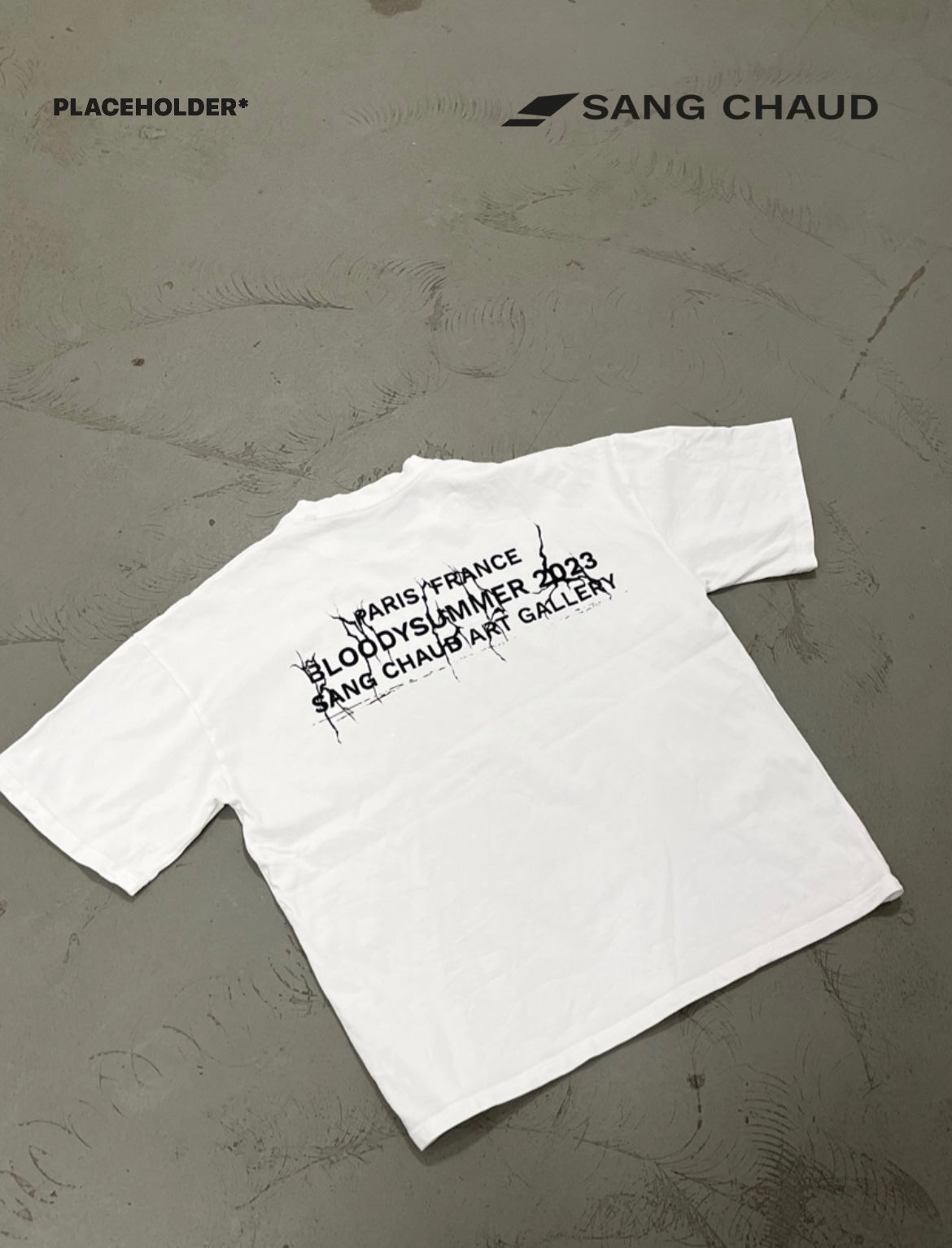 MISERY LOVES COMPANY T-SHIRT WHITE/BLACK