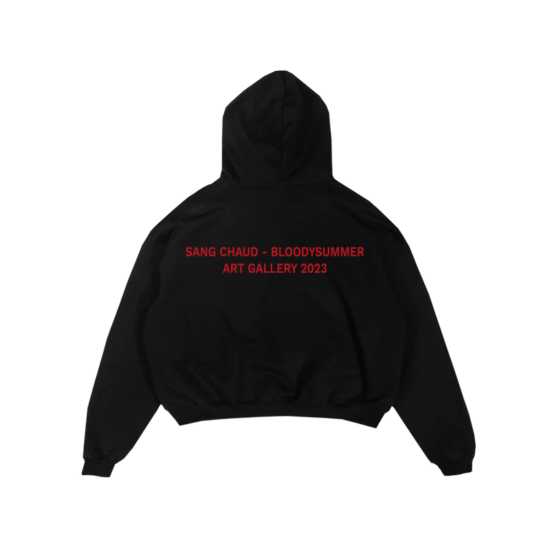 ECSTASY HOODIE BLACK/RED