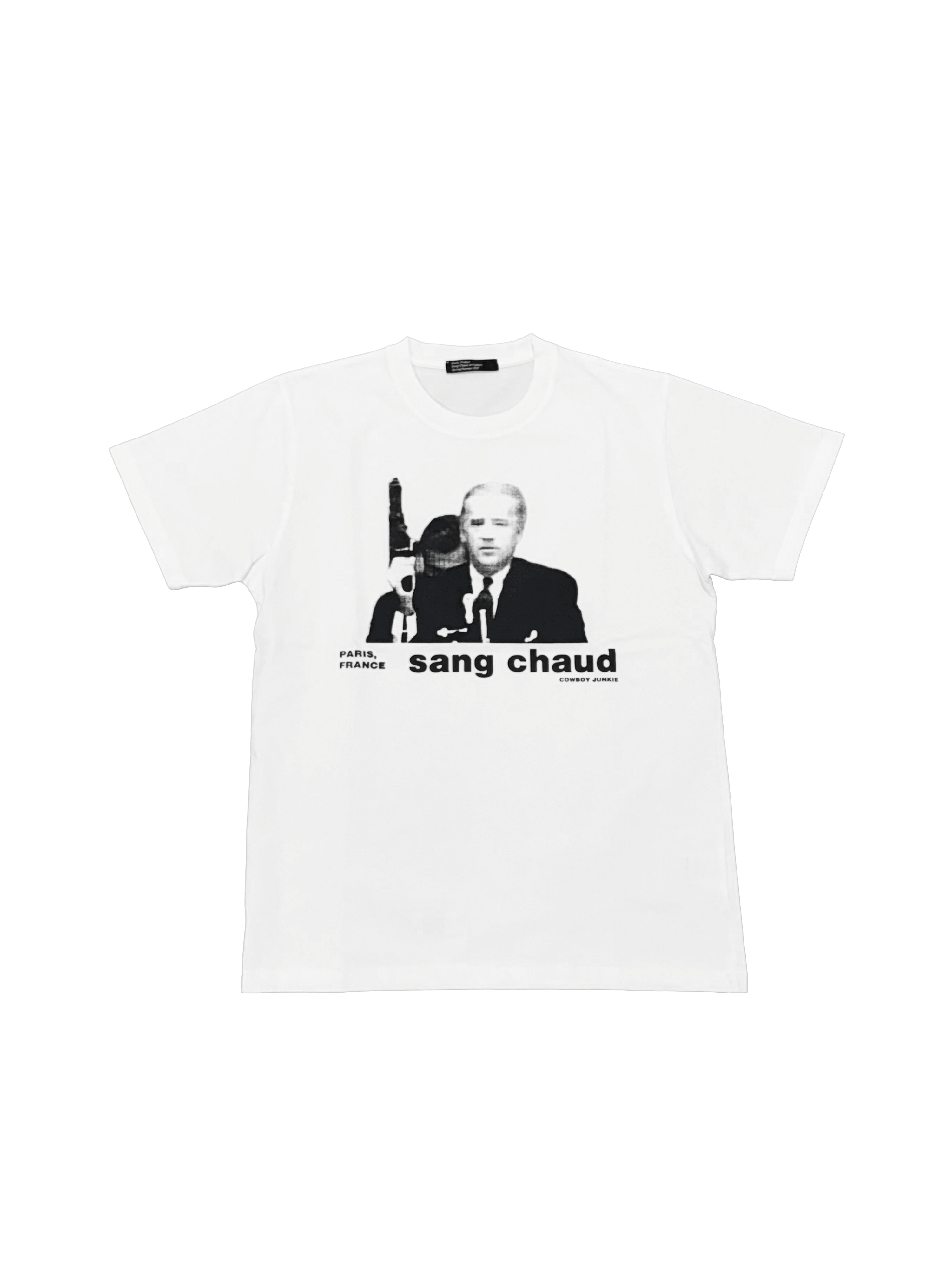 SANG CHAUD ART GALLERY COWBOY JUNKIE BIDEN T-SHIRT