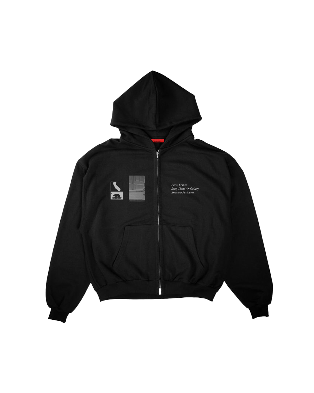 CALIFORNIA REPUBLIC ZIP HOODIE