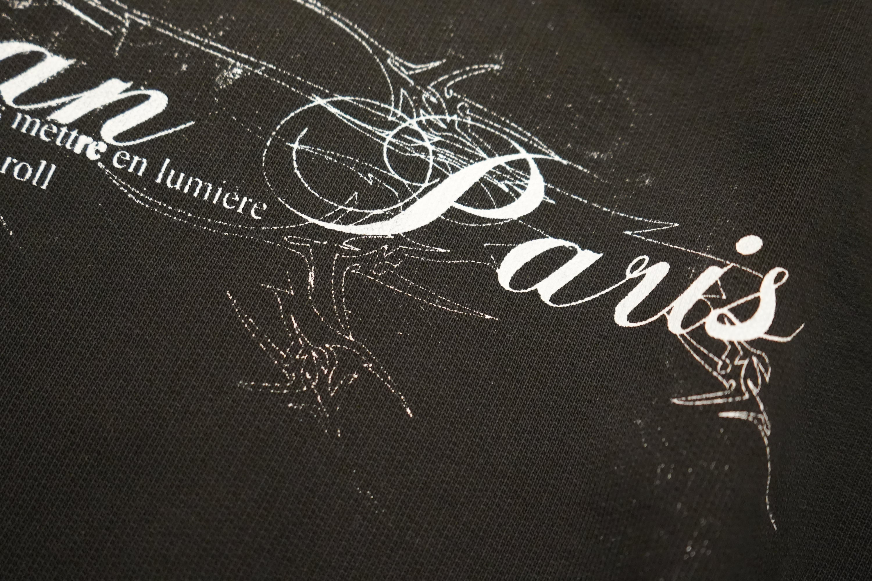 1 OF 1 SANG CHAUD ART GALLERY AMERICAN PARIS SWEATER BLACK