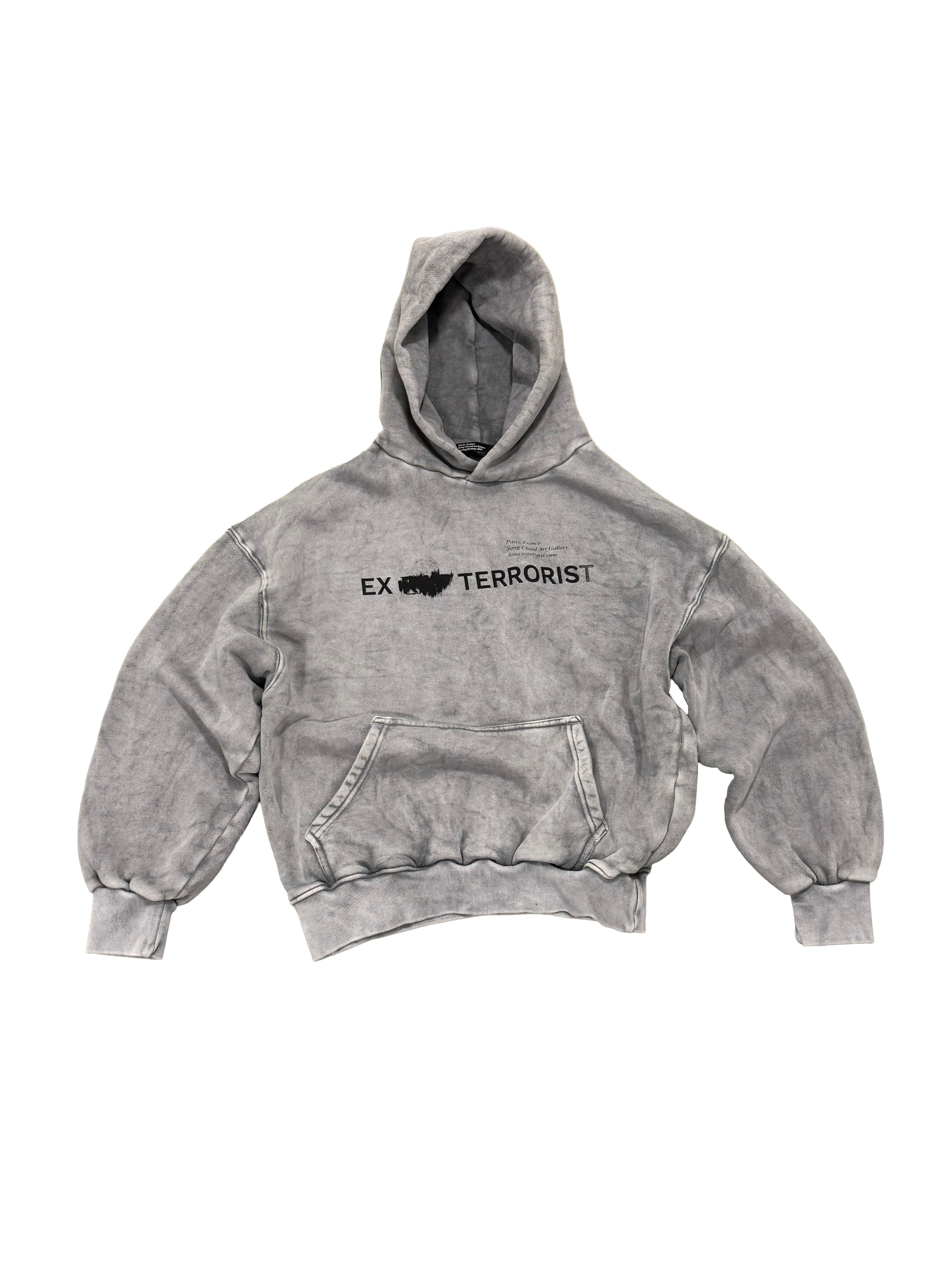 1 OF 1 SANG CHAUD ART GALLERY EX TERRORIST HOODIE