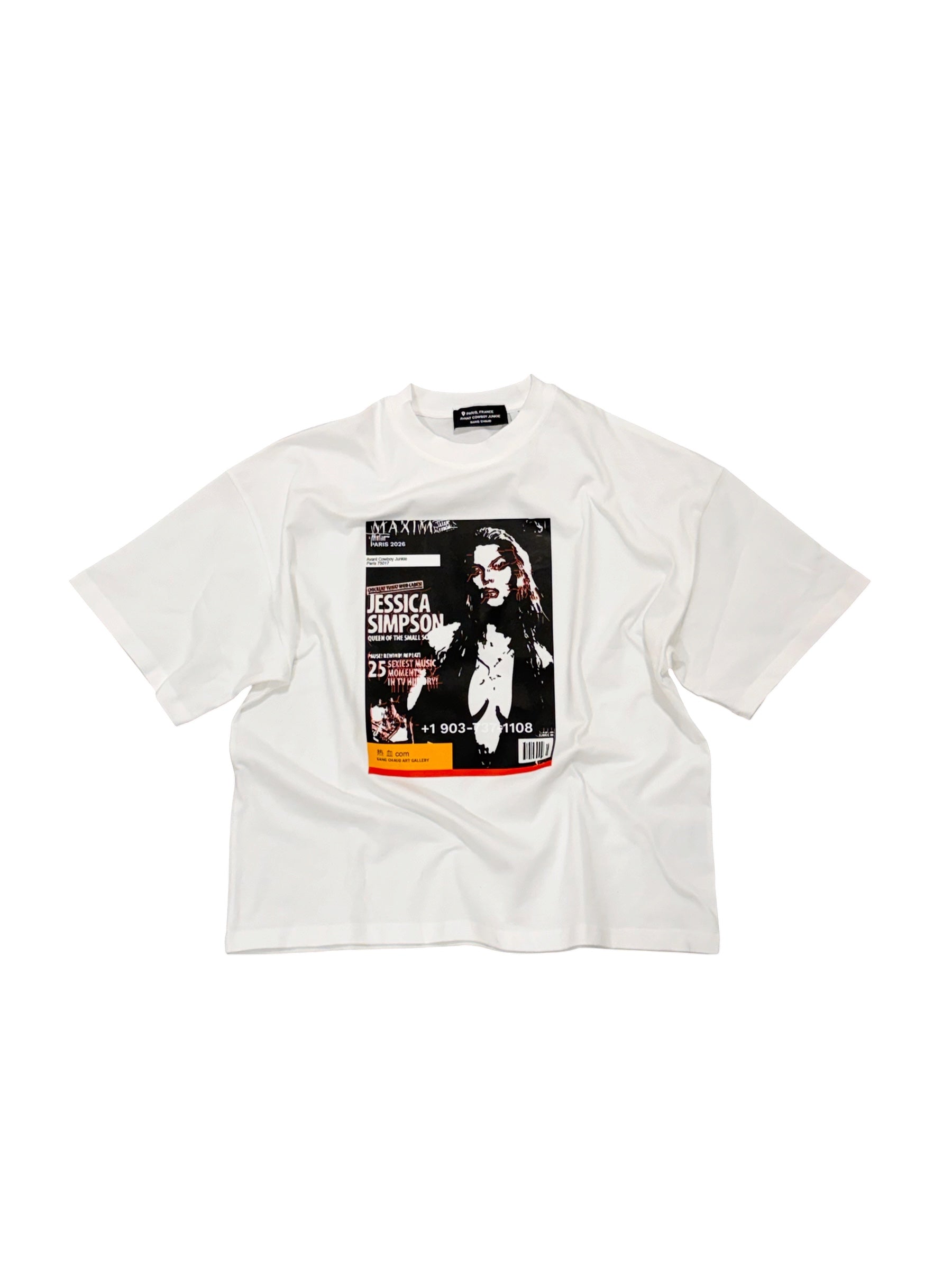 TV T-Shirt White