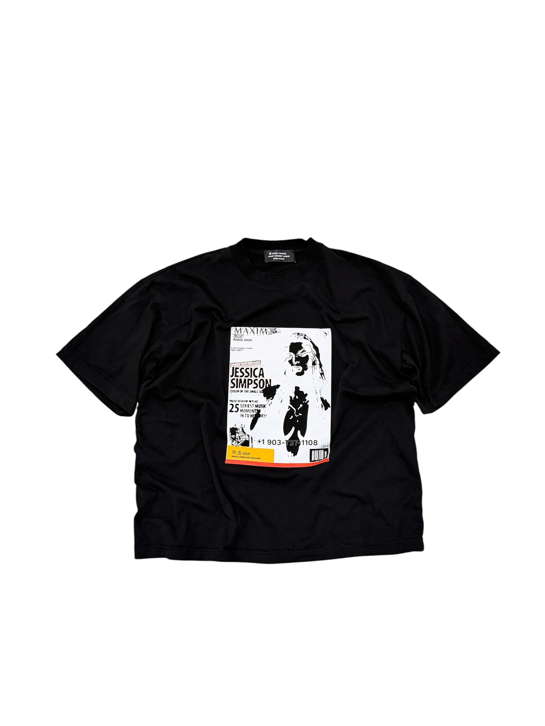 TV T-Shirt Black