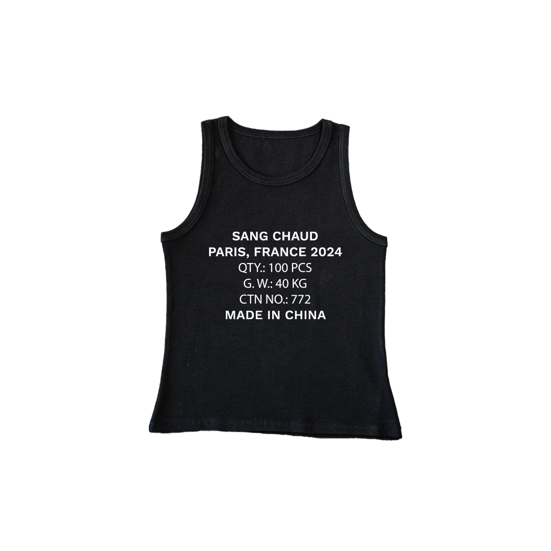 2024 MADE IN CHINA TANKTOP