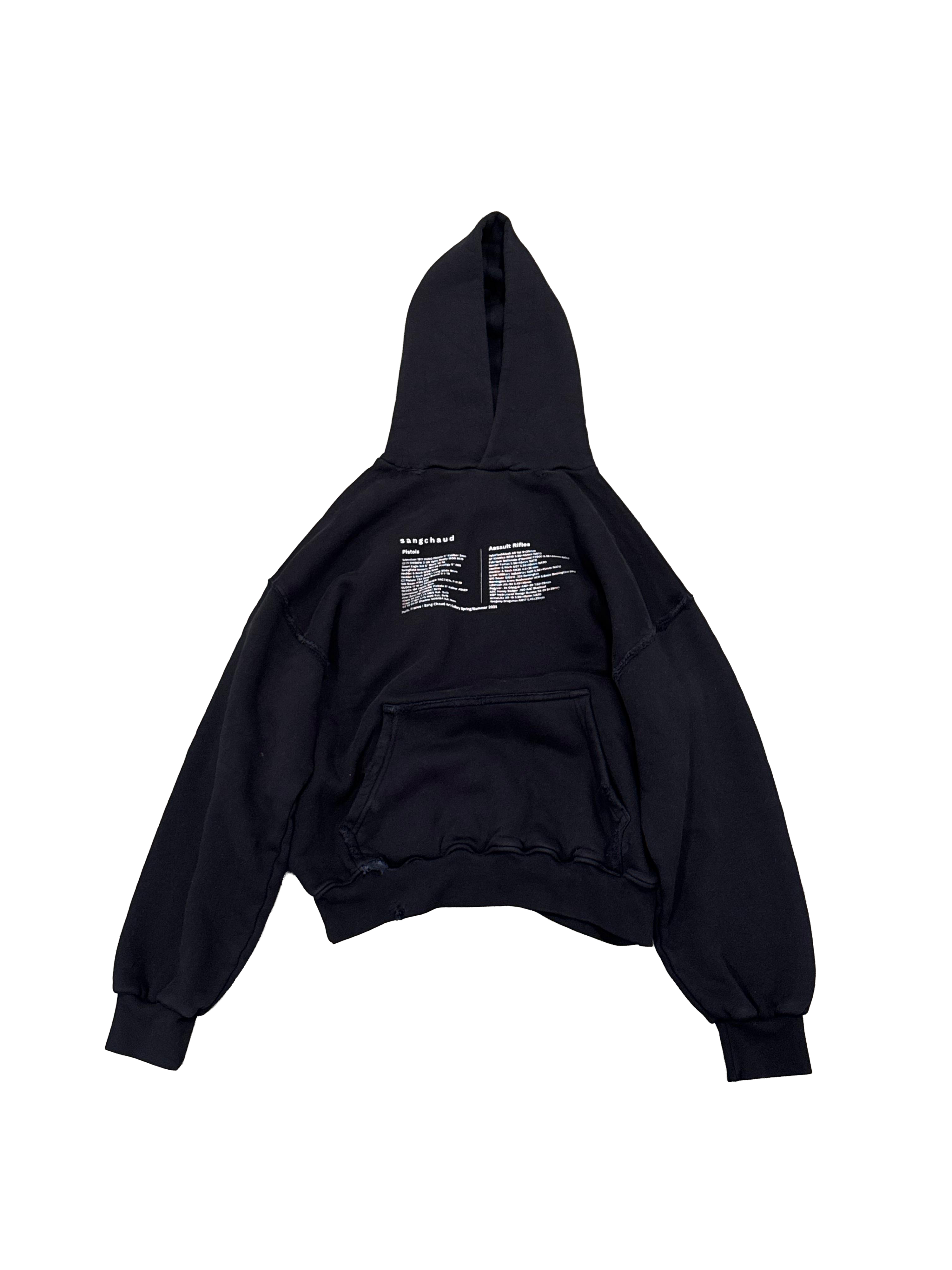 1 OF 1 SANG CHAUD ART GALLERY PISTOLS HOODIE