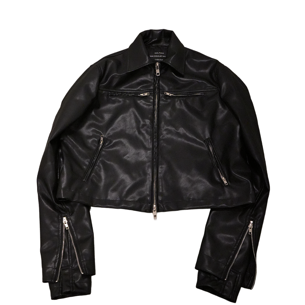 SANG CHAUD COWBOY JUNKIE LEATHER JACKET
