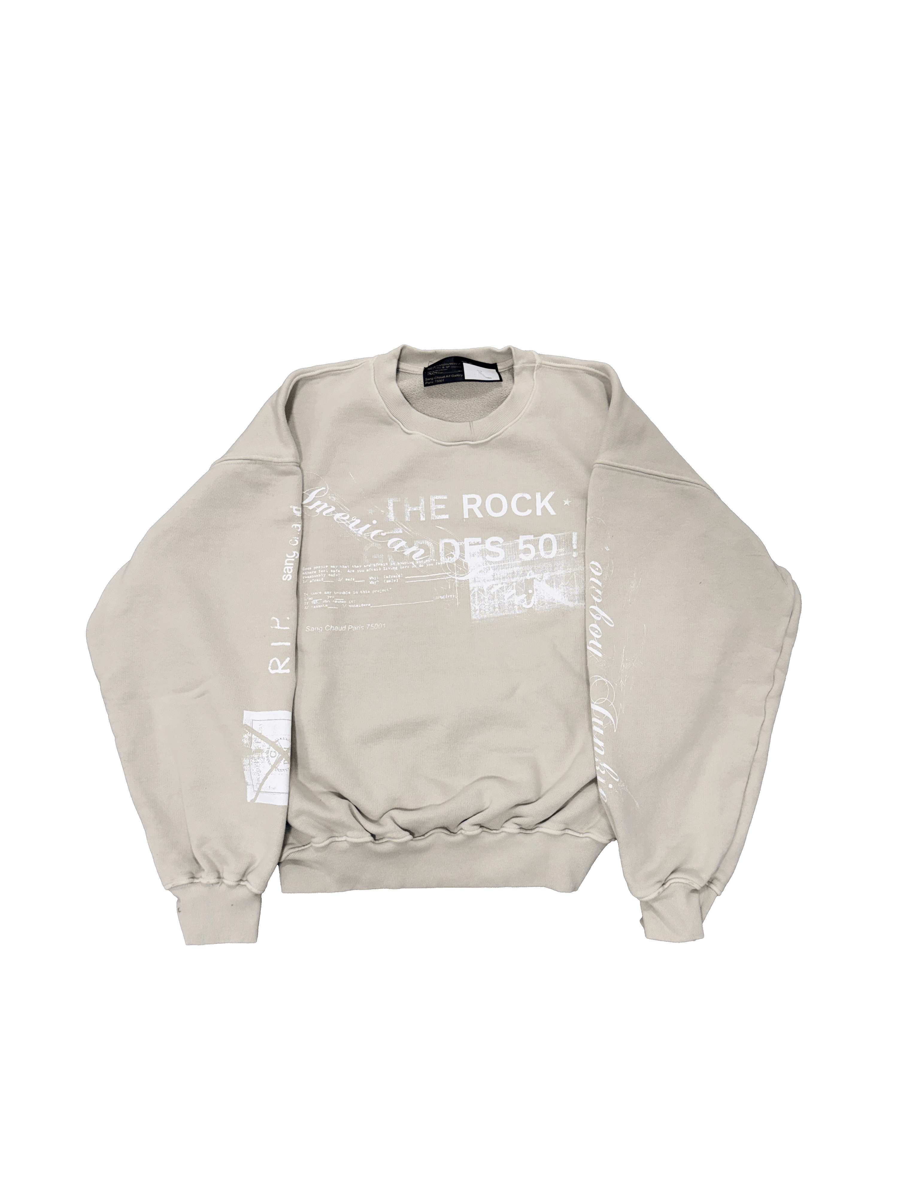 1 OF 1 SANG CHAUD ART GALLERY PUBLIC HOUSING AMERICAN PARIS SWEATER