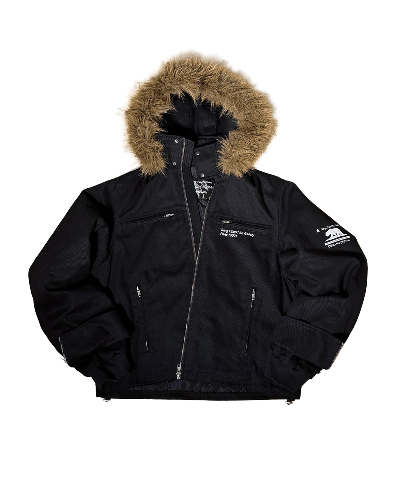 1 of 1 Sang Chaud Art Gallery California (Bi)Polar Twill Jacket