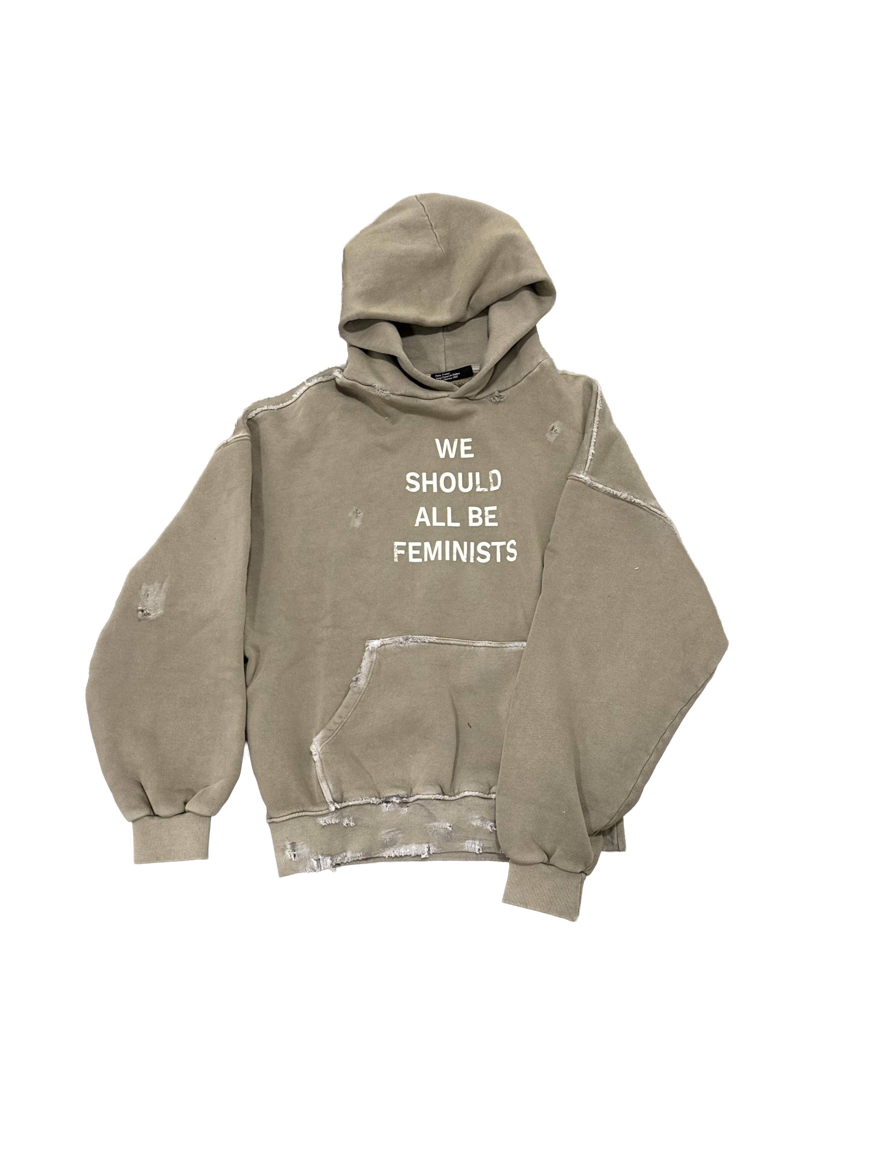 1 OF 1 SANG CHAUD ART GALLERY WE SHOULD ALL BE FEMINISTS HOODIE