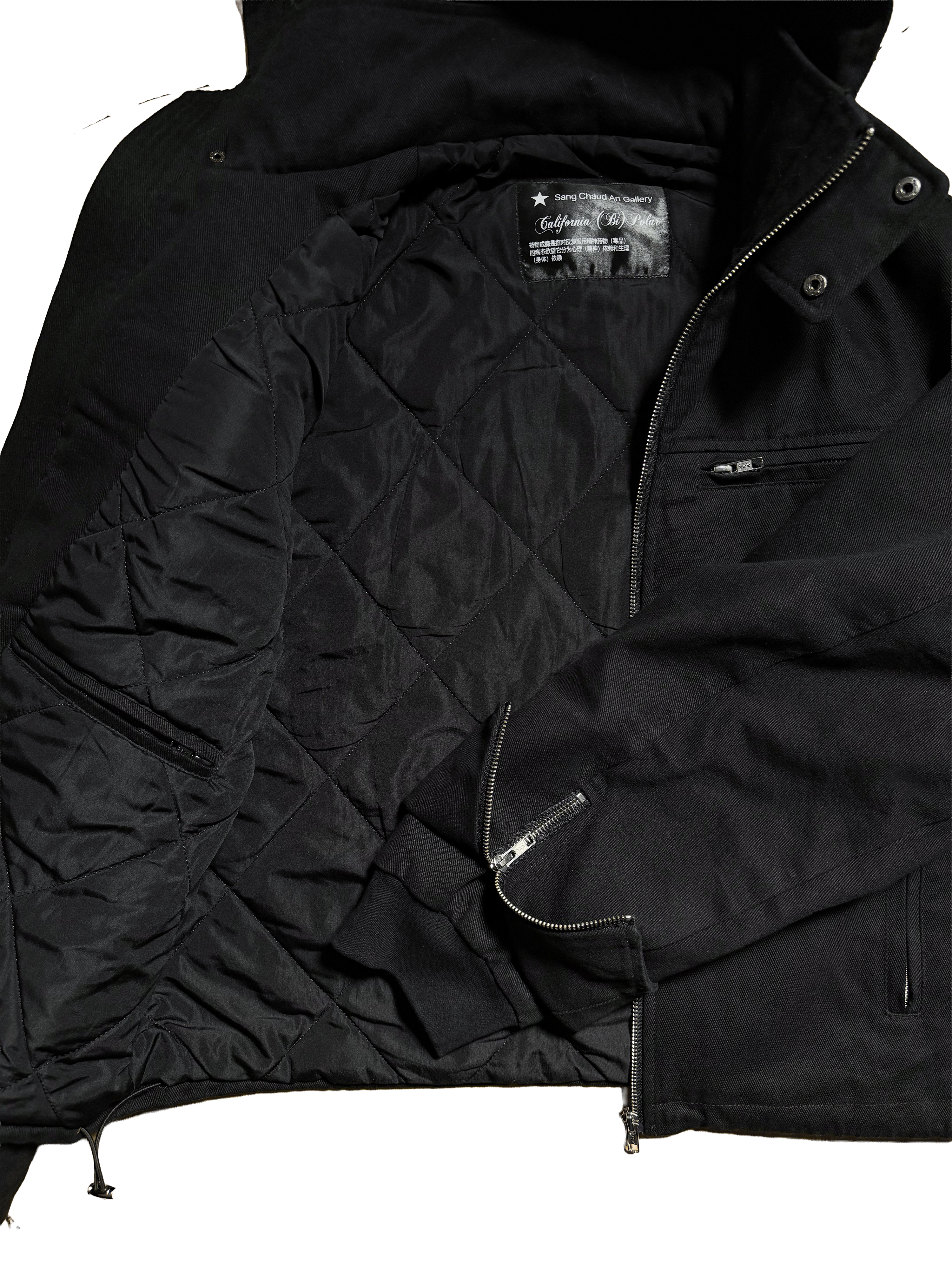 Sang Chaud Art Gallery California (Bi)Polar Twill Bomber Jacket