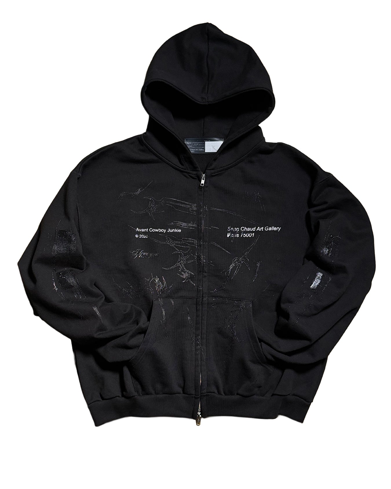 1 of 1 Avant Cowboy Junkie Paris 75001 Zip Hoodie