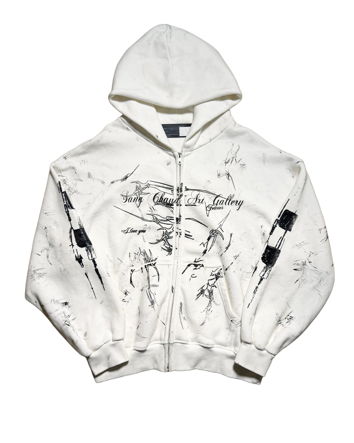 1 of 1 Avant Cowboy Junkie Paris 75001 Zip Hoodie
