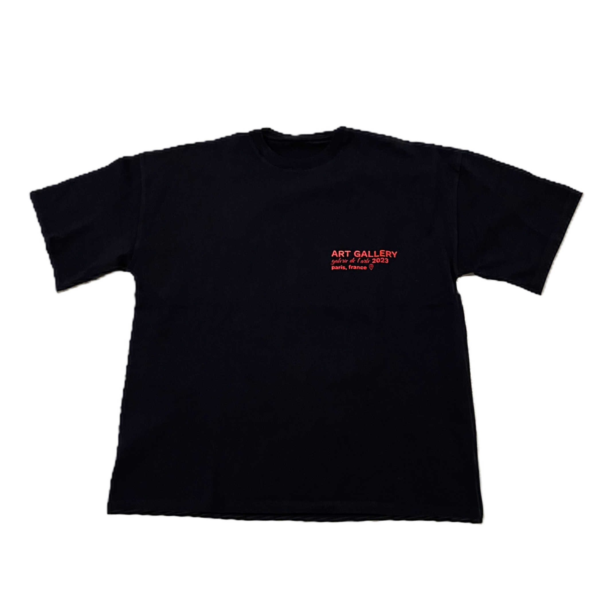 LOGO T-SHIRT BLACK/RED