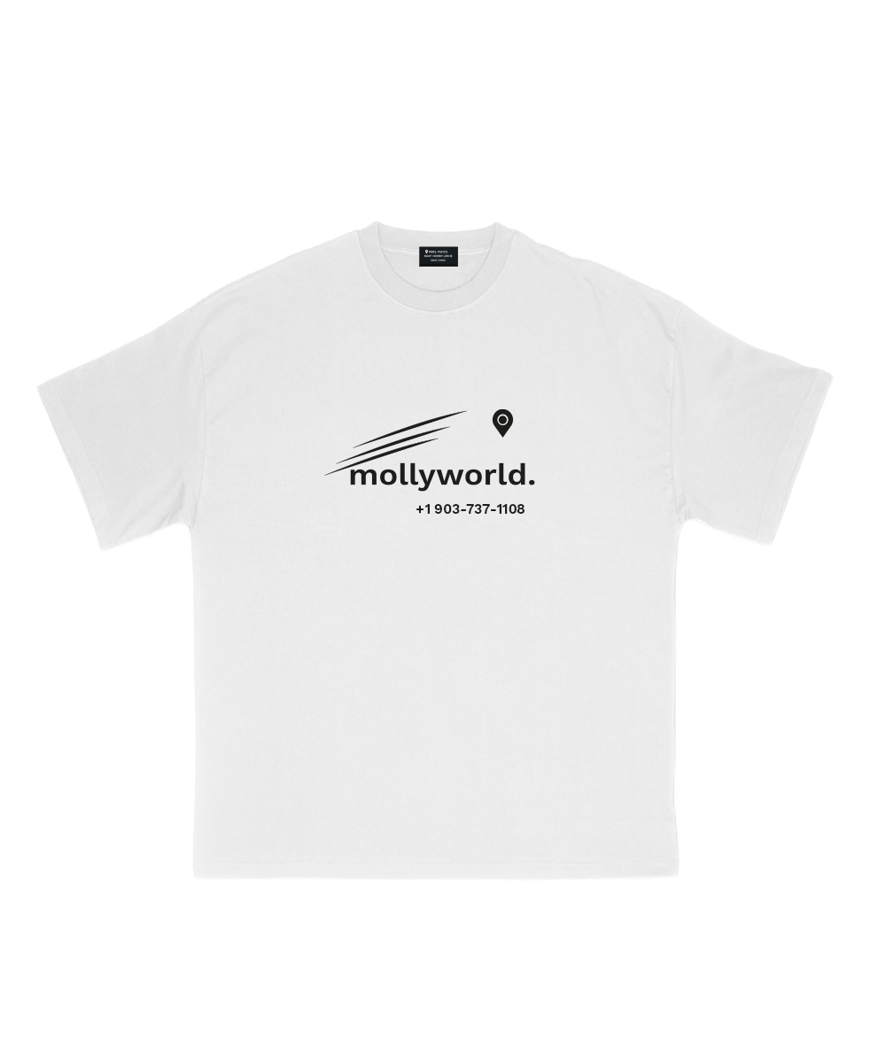 mollyworld. t-shirt