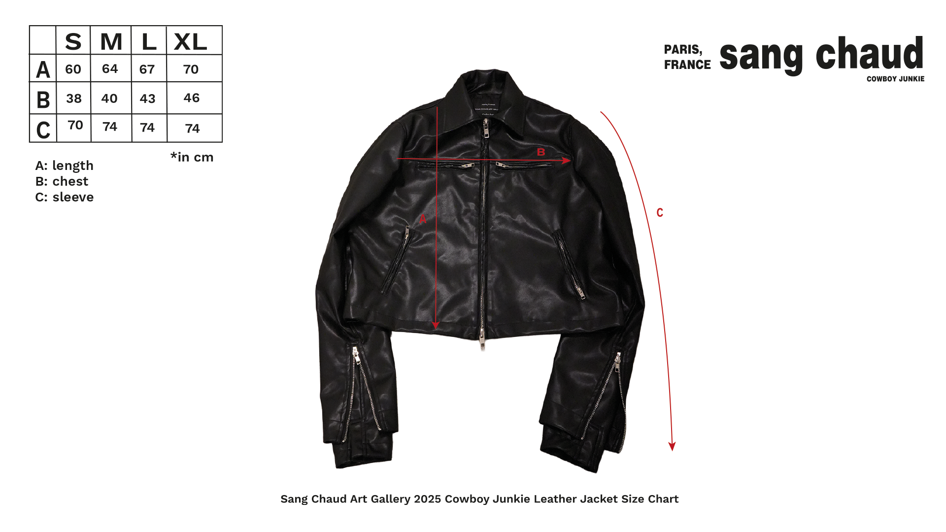 SANG CHAUD COWBOY JUNKIE LEATHER JACKET