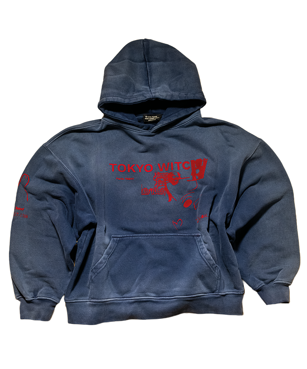 1 of 1 Tokyo Witch Beau Hoodie Blue