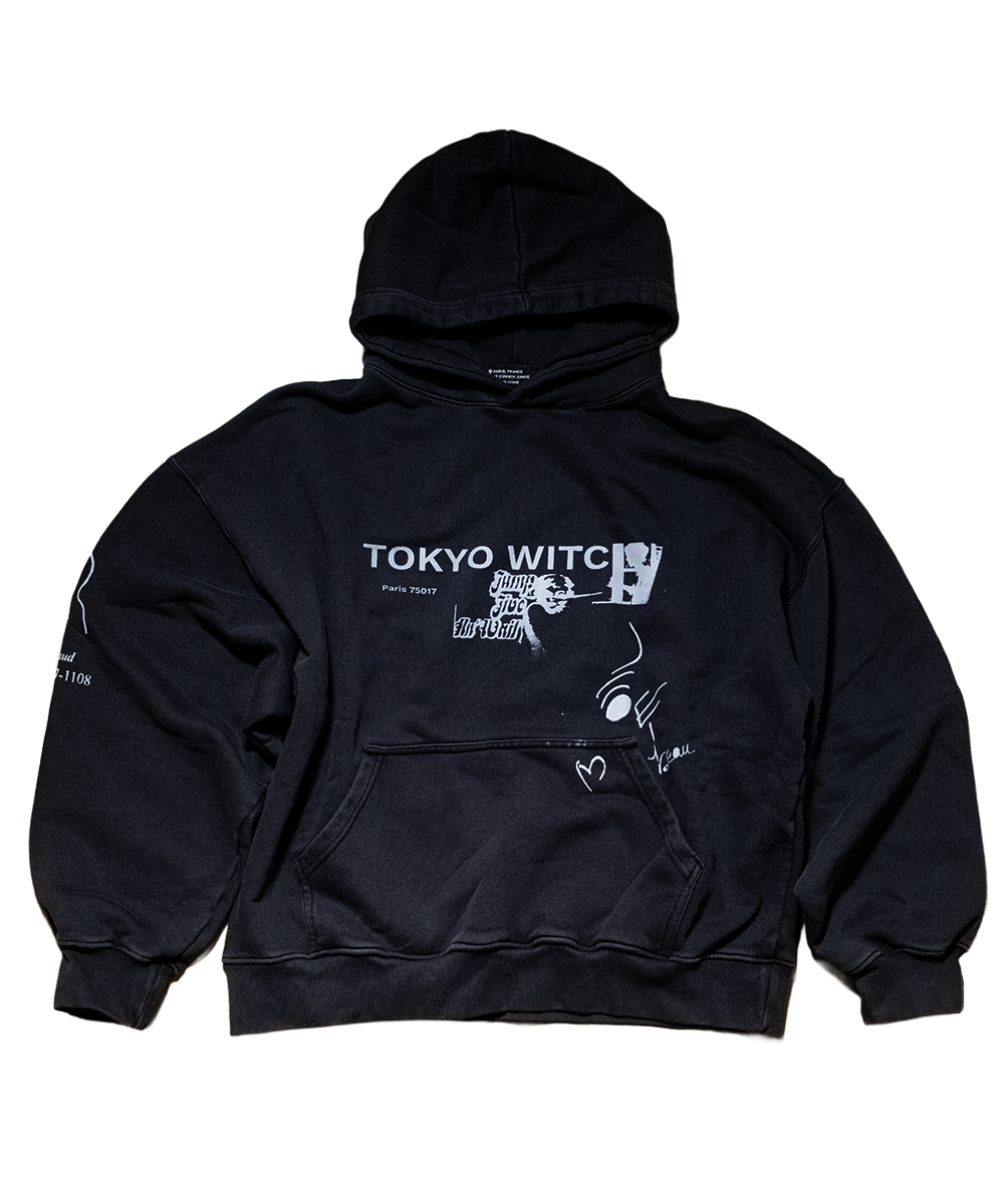 1 of 1  Tokyo Witch Hoodie Grey