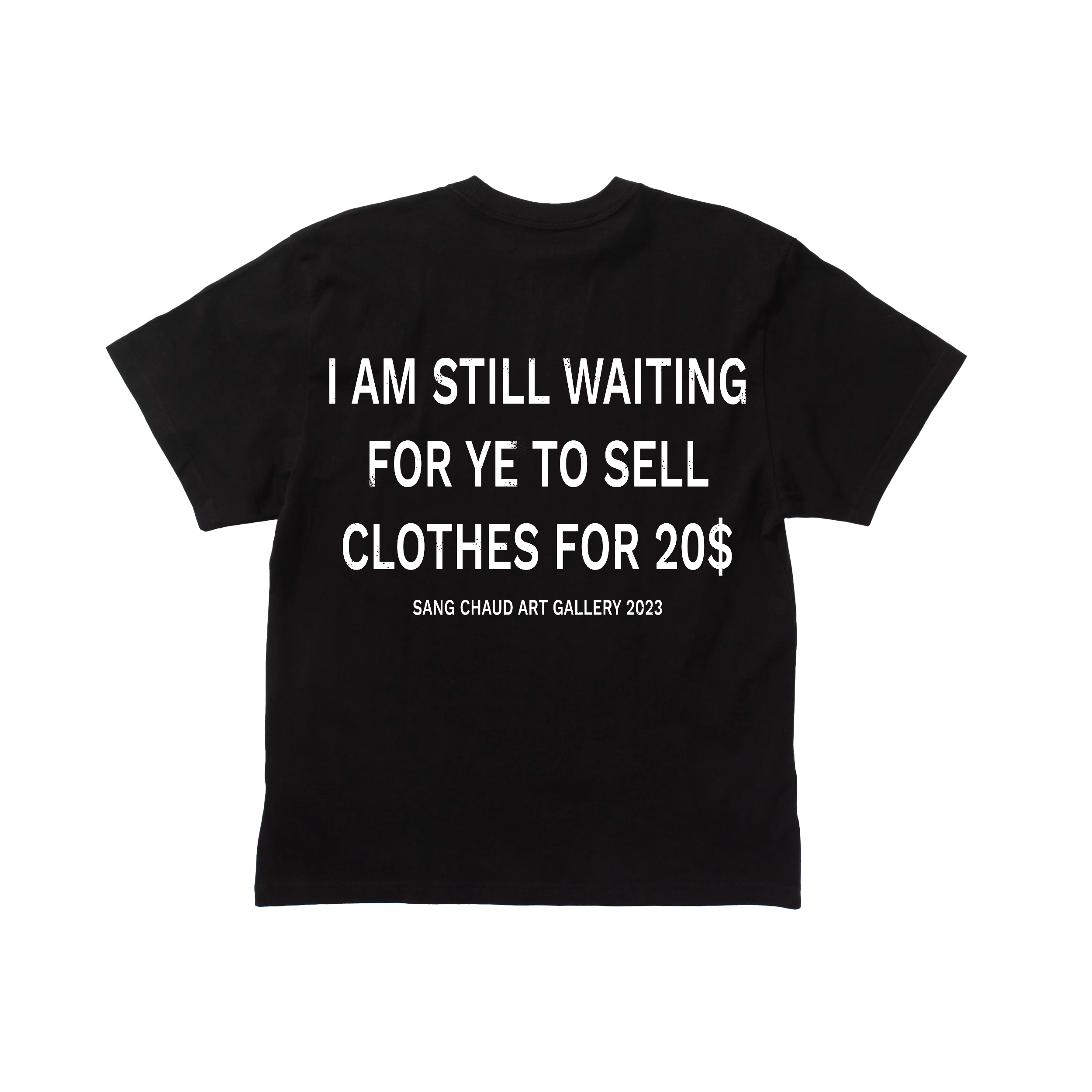 ART GALLERY 2023 20$ T-SHIRT BLACK/WHITE
