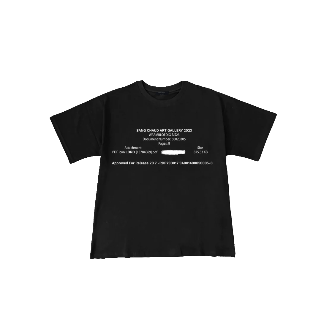 ART GALLERY 2023 DOCUMENT T-SHIRT