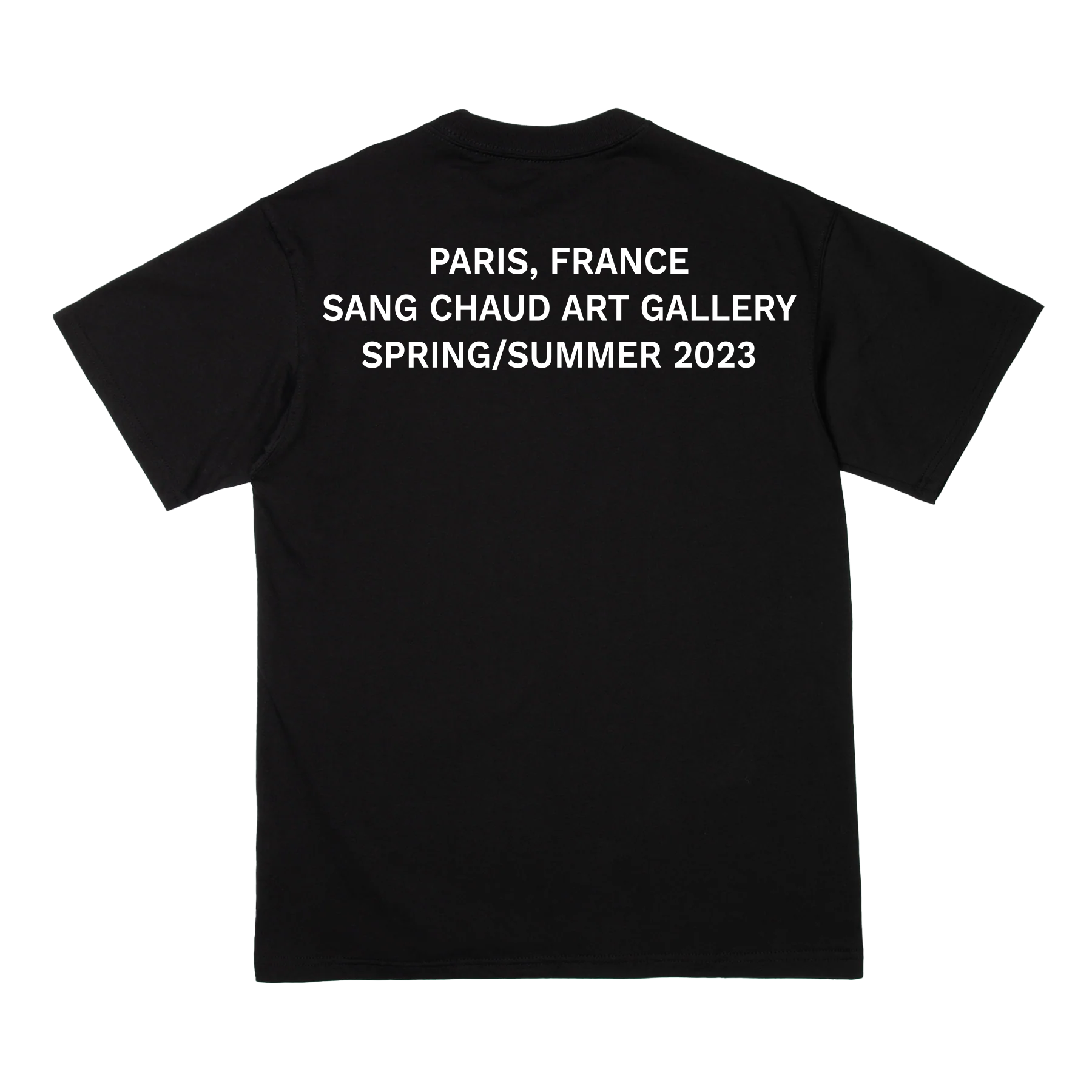 ART GALLERY 2023 KATE MOSS TSHIRT BLACK/WHITE