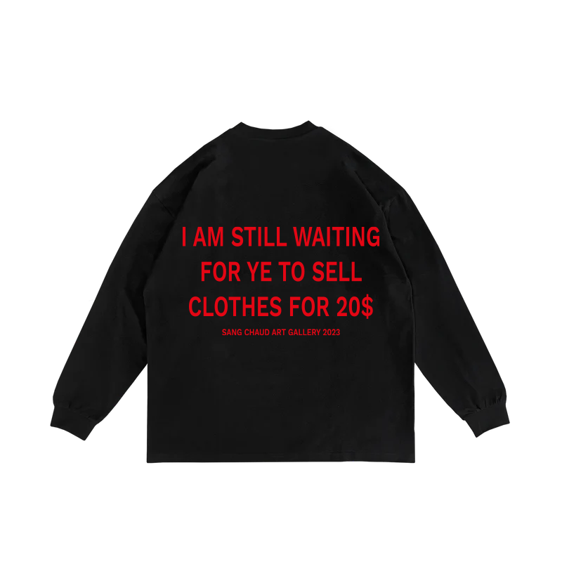ART GALLERY 2023 LONGSLEEVE BLACK/RED