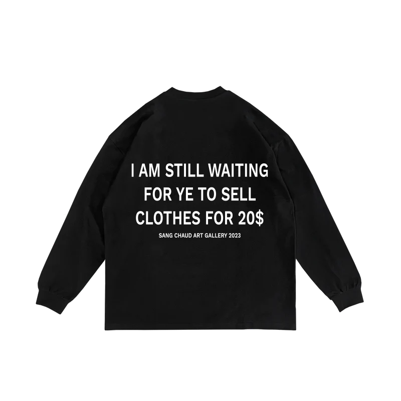 ART GALLERY 2023 LONGSLEEVE BLACK/WHITE